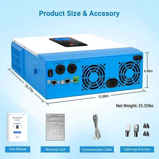 SunGoldPower 5kW 48V Solar Inverter Charger - Image 15