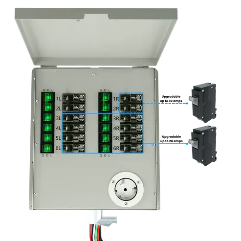 Nature’s Generator 12-Circuit 50A Non-Automatic Transfer Switch (120/240V) - Image 10