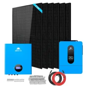 Solar Kit - 2.2kW PV Input, 6.5kW Output, 100Ah Battery