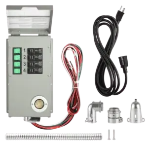 Nature's Generator 4-Circuit 15A Non-Automatic Transfer Switch (120V)