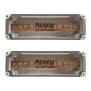 300A 5/16" M8 Busbar (One Set)