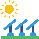 Ground-mounted array