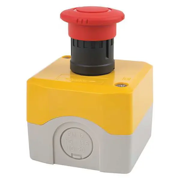 Schneider Electric - Rapid Shutdown (RSD) Button - Red